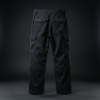 TOPEDGE Pro Cargo Pants - black cargo pants, back view