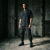 TOPEDGE Pro Cargo Pants - worn by model, black street fit