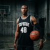 TOPEDGE TopEdge Jersey - worn by basketball player on court
