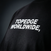 TOPEDGE Worldwide Graphic Tee - white TOPEDGE WORLDWIDE chest graphic print detail